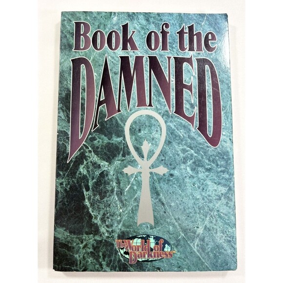 Book of the Damned White Wolf The World of Darkness 1993 Vintage Paperback - Picture 1 of 10